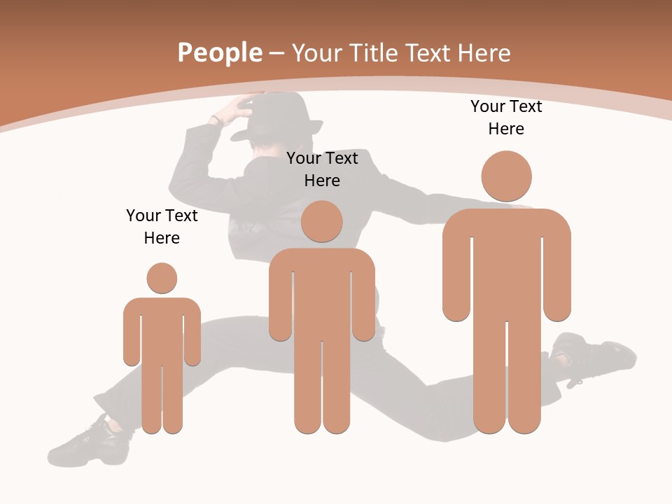 Dancer Macho Male PowerPoint Template