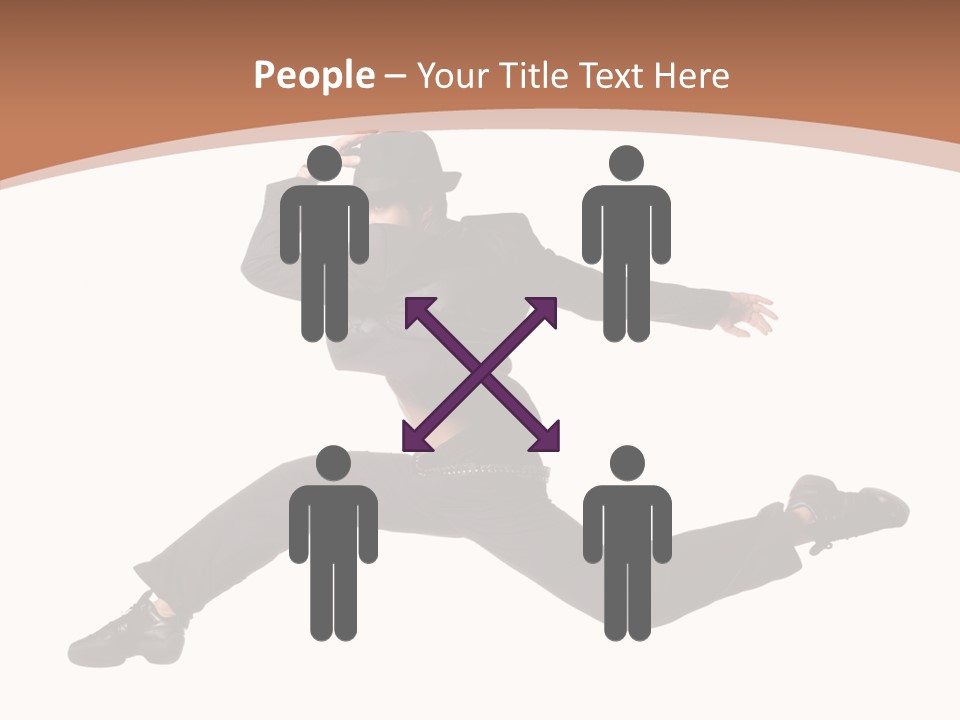 Dancer Macho Male PowerPoint Template