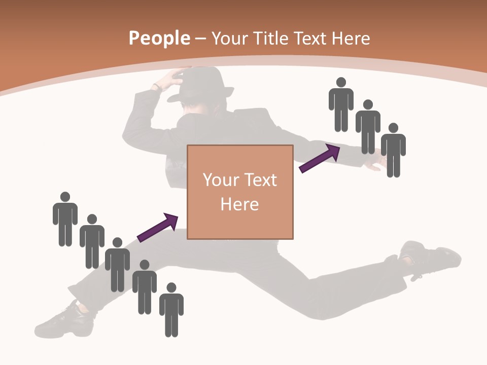 Dancer Macho Male PowerPoint Template