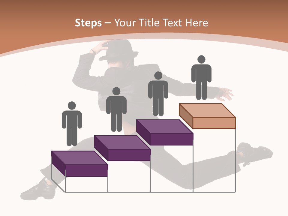 Dancer Macho Male PowerPoint Template