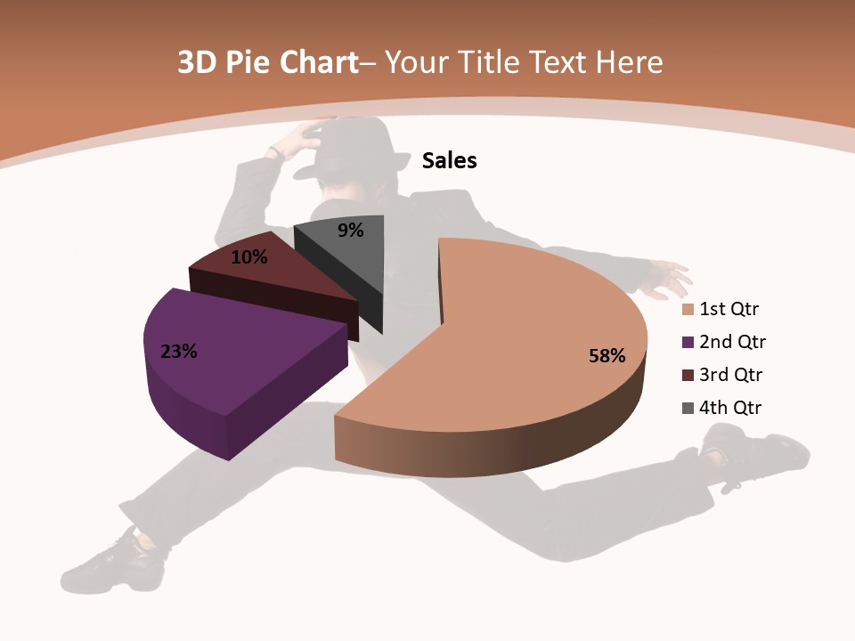 Dancer Macho Male PowerPoint Template