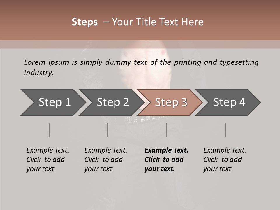 Businessman Elegance Modern PowerPoint Template