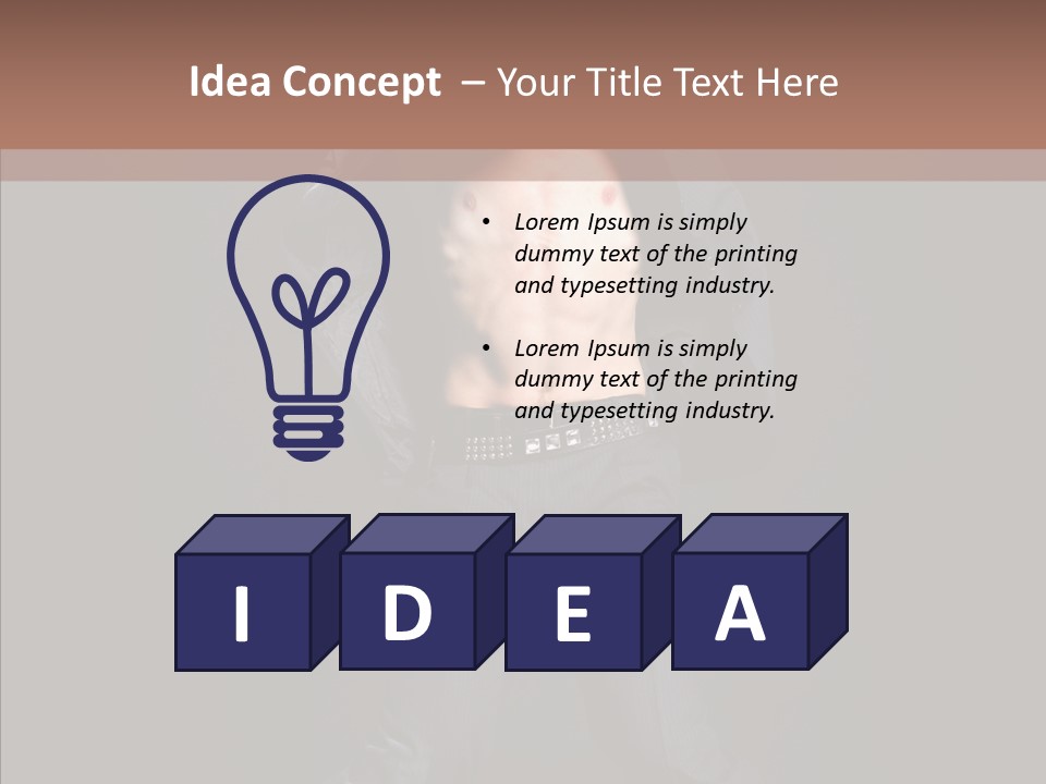 Businessman Elegance Modern PowerPoint Template