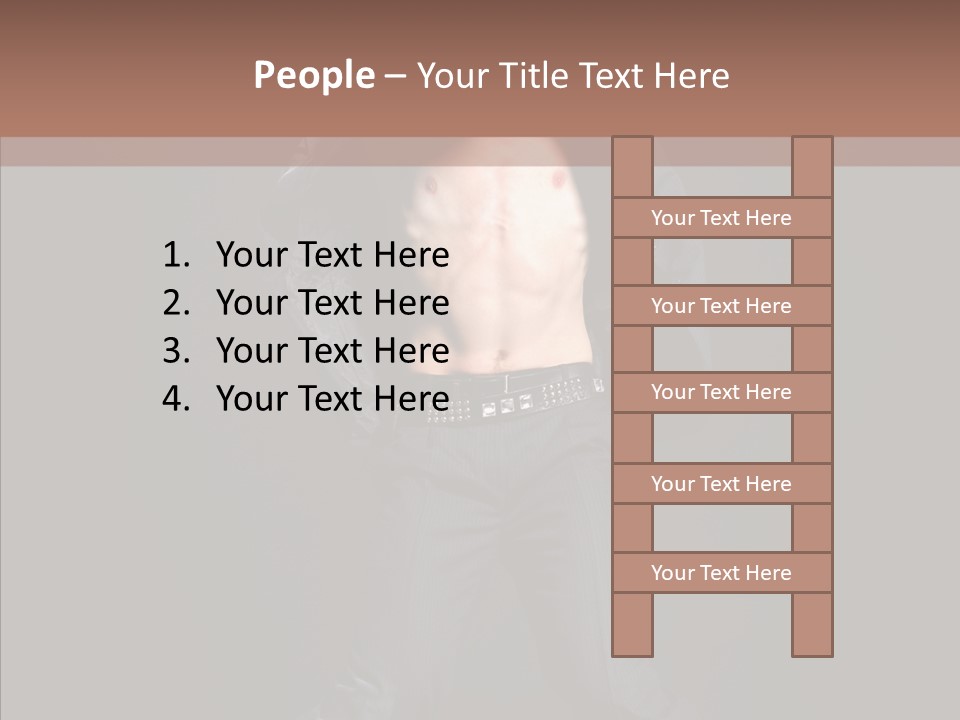Businessman Elegance Modern PowerPoint Template