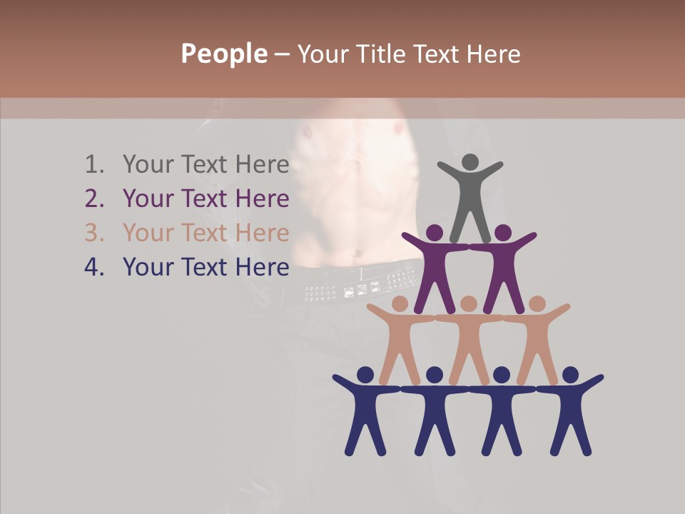 Businessman Elegance Modern PowerPoint Template