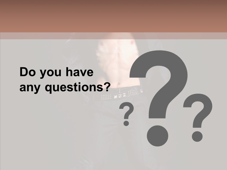 Businessman Elegance Modern PowerPoint Template