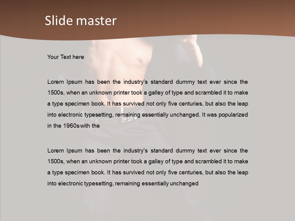 Performer Motion Grace PowerPoint Template