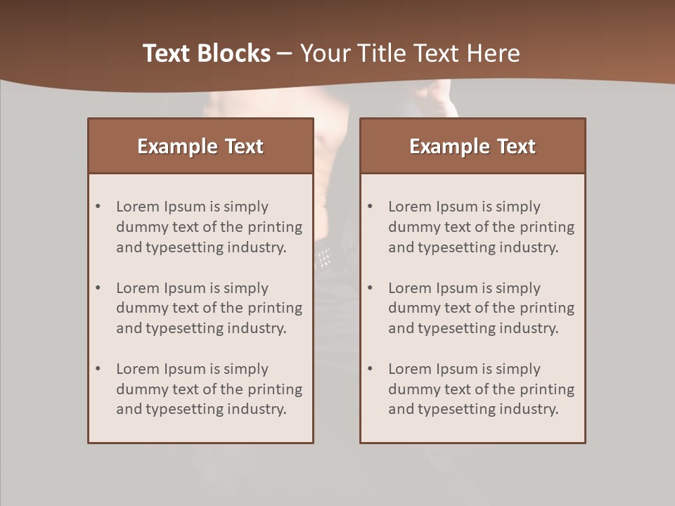 Performer Motion Grace PowerPoint Template