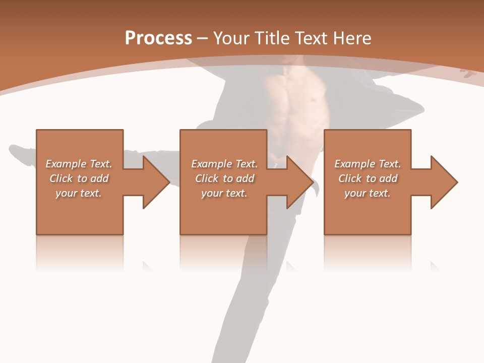 Man Businessman Performer PowerPoint Template