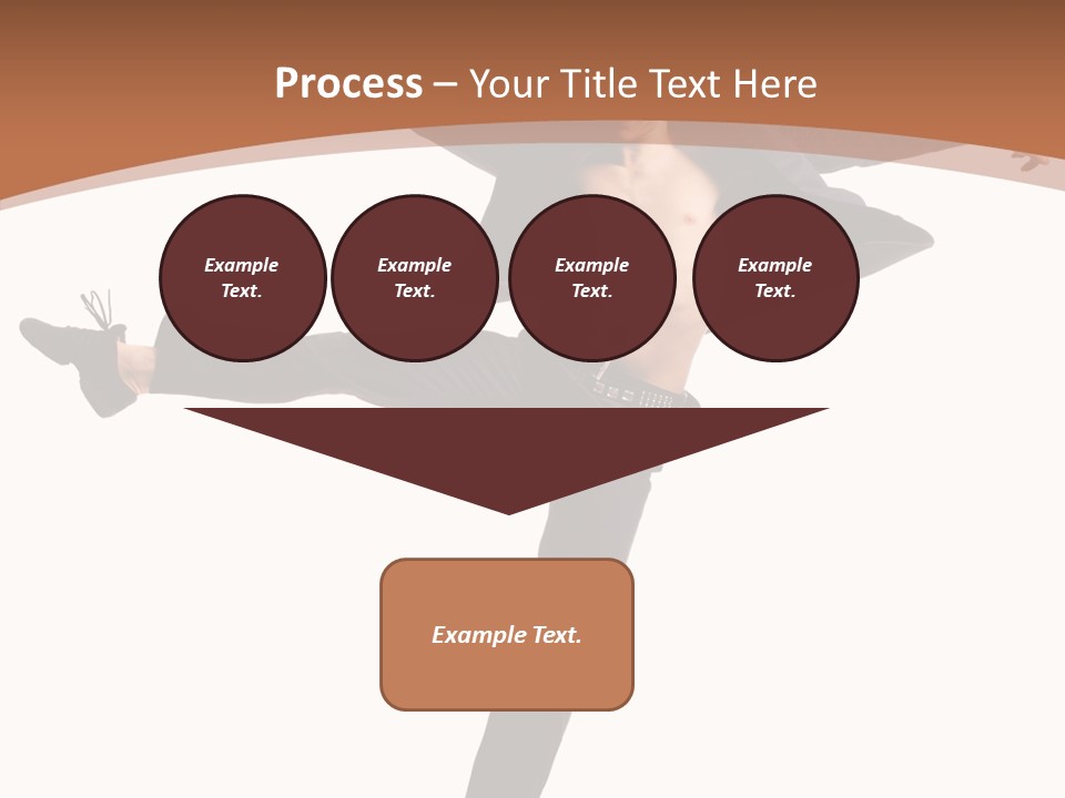 Man Businessman Performer PowerPoint Template