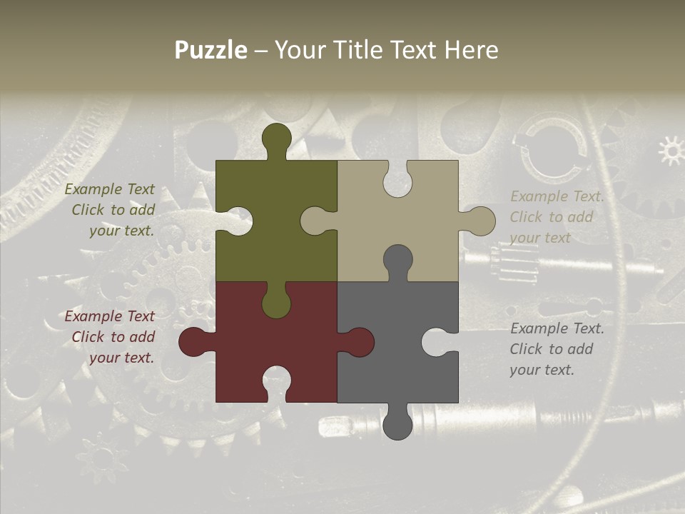 Machine Ancient Machinery PowerPoint Template