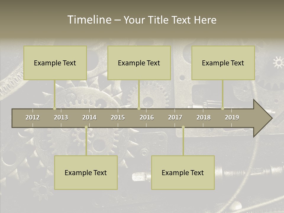 Machine Ancient Machinery PowerPoint Template