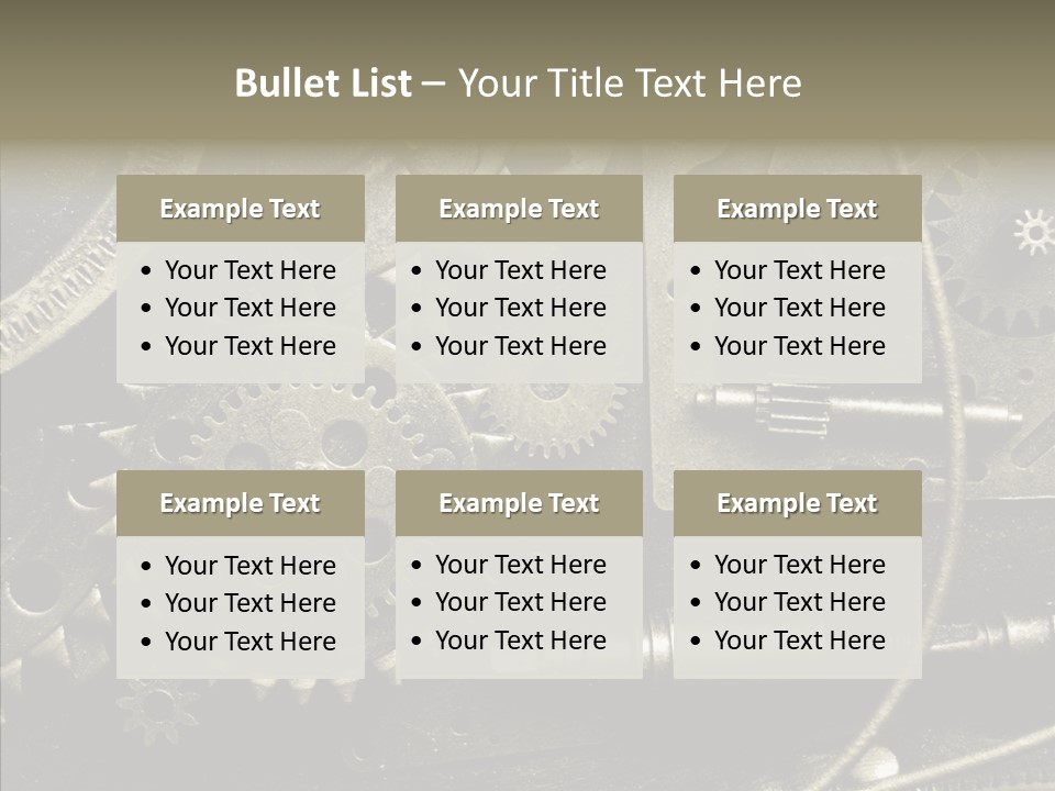Machine Ancient Machinery PowerPoint Template