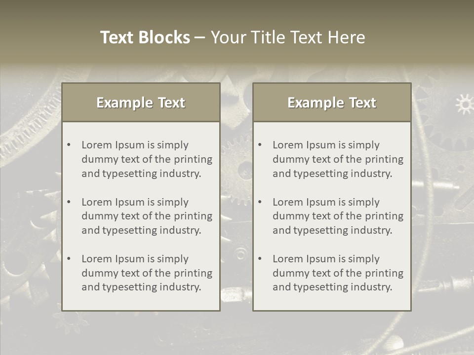 Machine Ancient Machinery PowerPoint Template