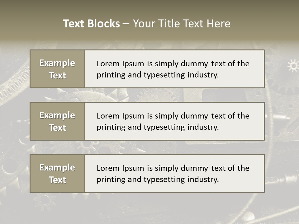 Machine Ancient Machinery PowerPoint Template