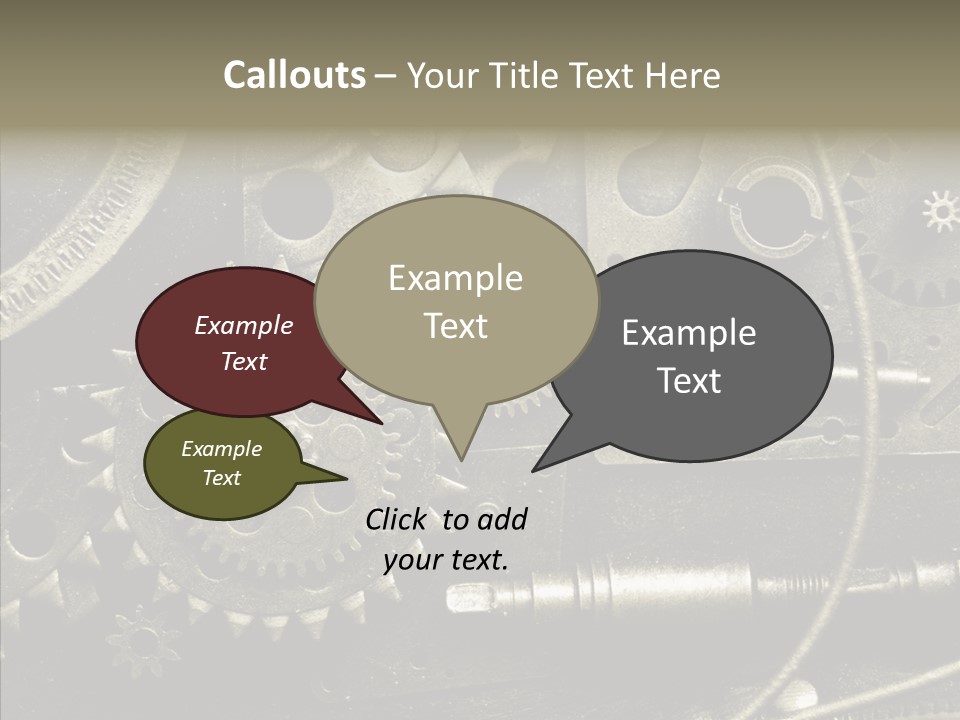 Machine Ancient Machinery PowerPoint Template