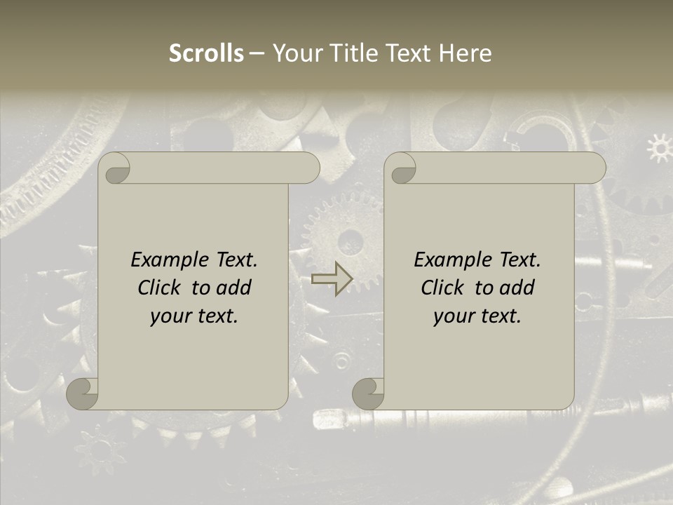 Machine Ancient Machinery PowerPoint Template