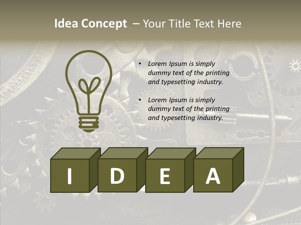 Machine Ancient Machinery PowerPoint Template