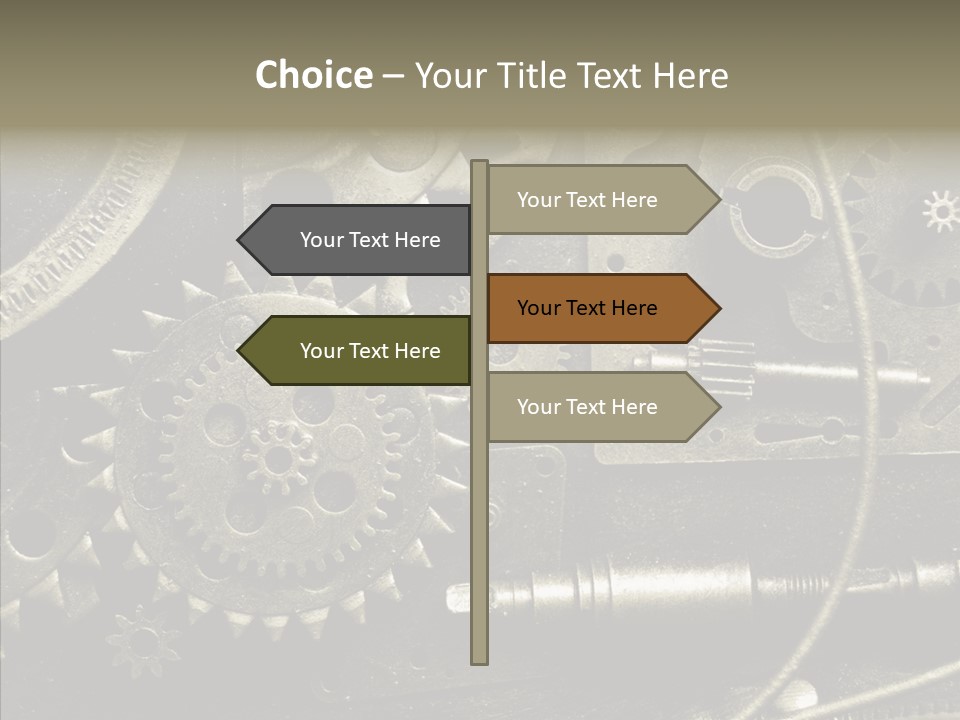 Machine Ancient Machinery PowerPoint Template