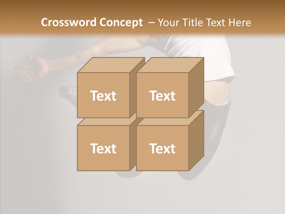 Young Beautiful Aerobics PowerPoint Template