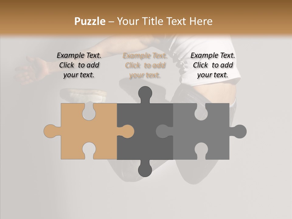 Young Beautiful Aerobics PowerPoint Template