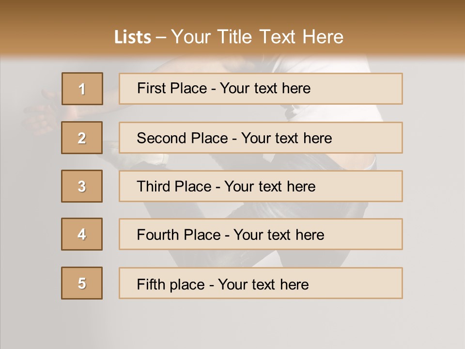 Young Beautiful Aerobics PowerPoint Template