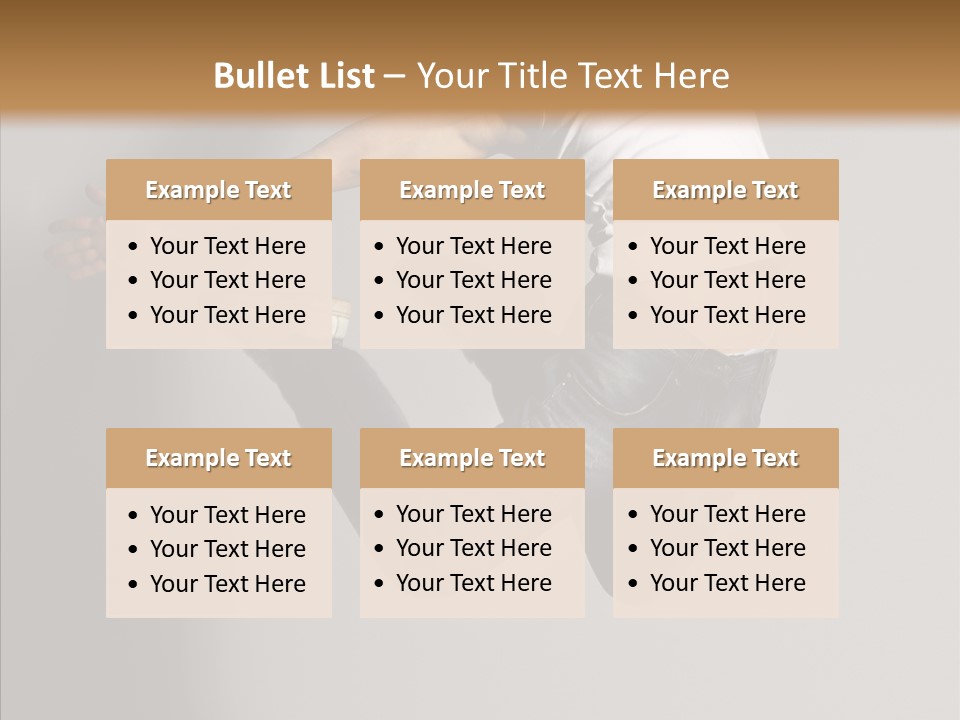 Young Beautiful Aerobics PowerPoint Template