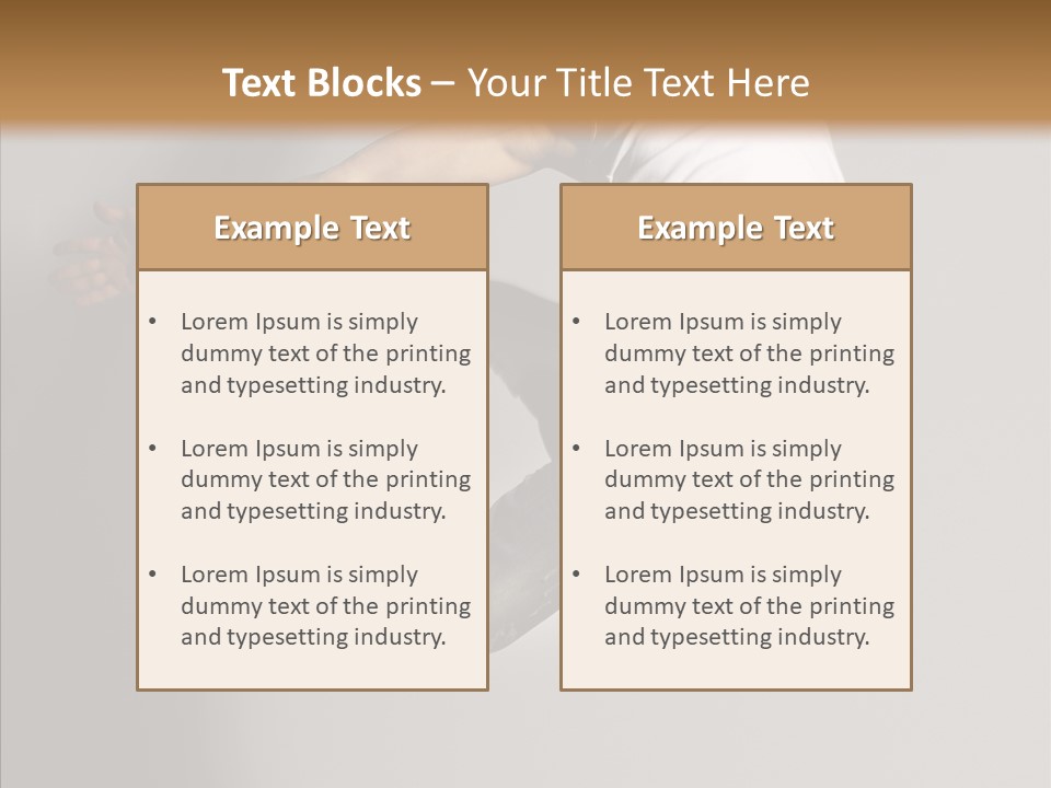 Young Beautiful Aerobics PowerPoint Template