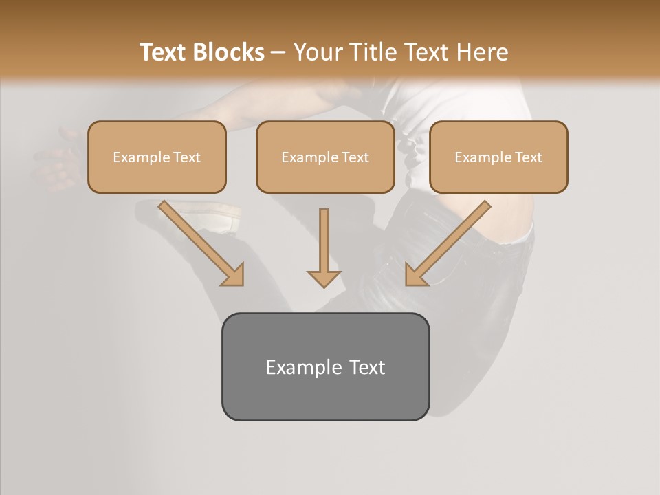 Young Beautiful Aerobics PowerPoint Template