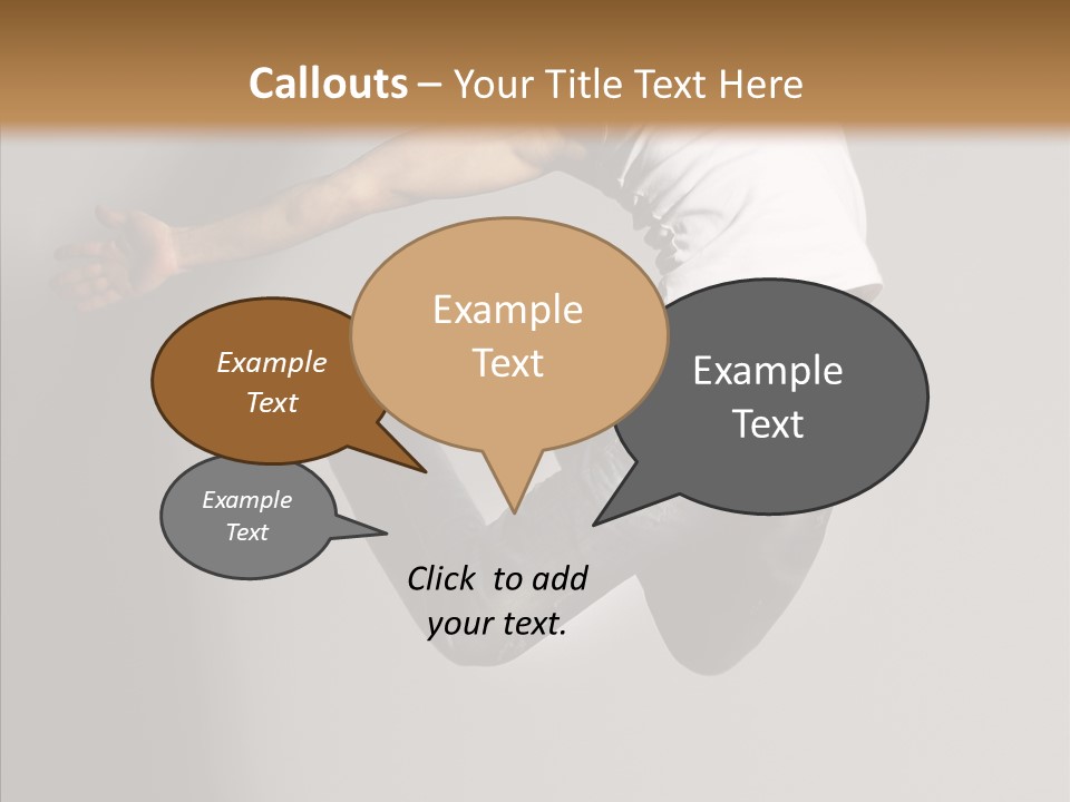 Young Beautiful Aerobics PowerPoint Template