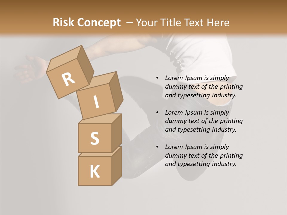 Young Beautiful Aerobics PowerPoint Template