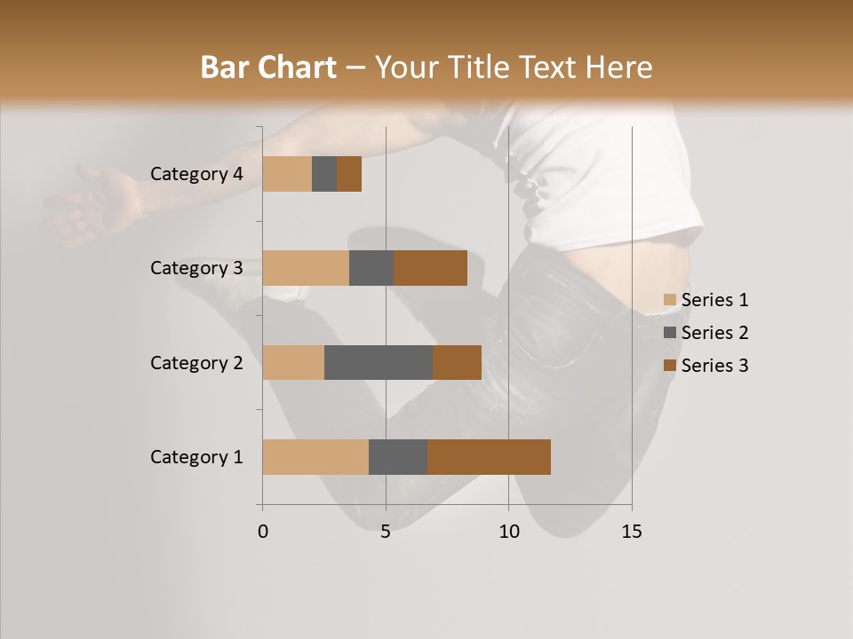 Young Beautiful Aerobics PowerPoint Template