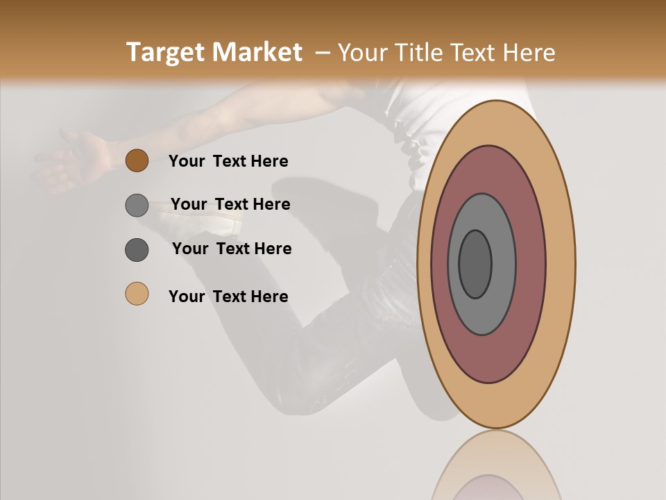 Young Beautiful Aerobics PowerPoint Template