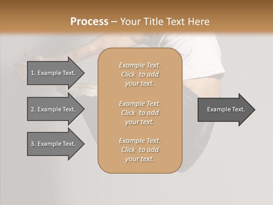 Young Beautiful Aerobics PowerPoint Template