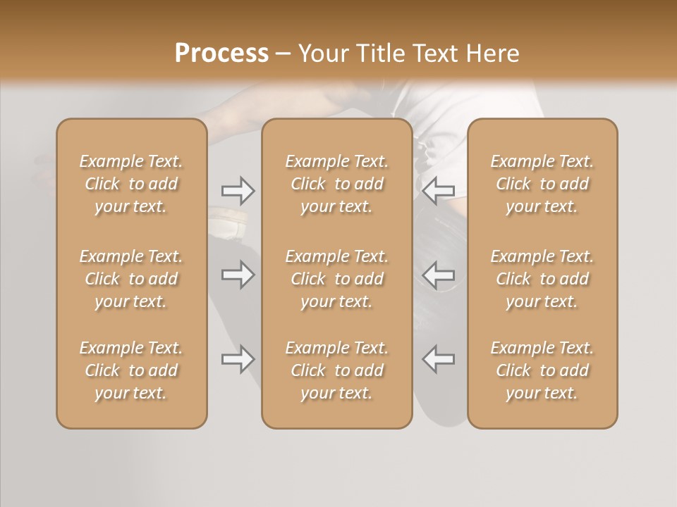 Young Beautiful Aerobics PowerPoint Template