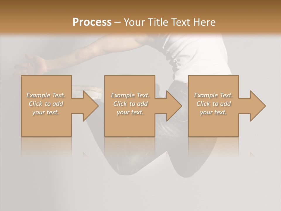 Young Beautiful Aerobics PowerPoint Template