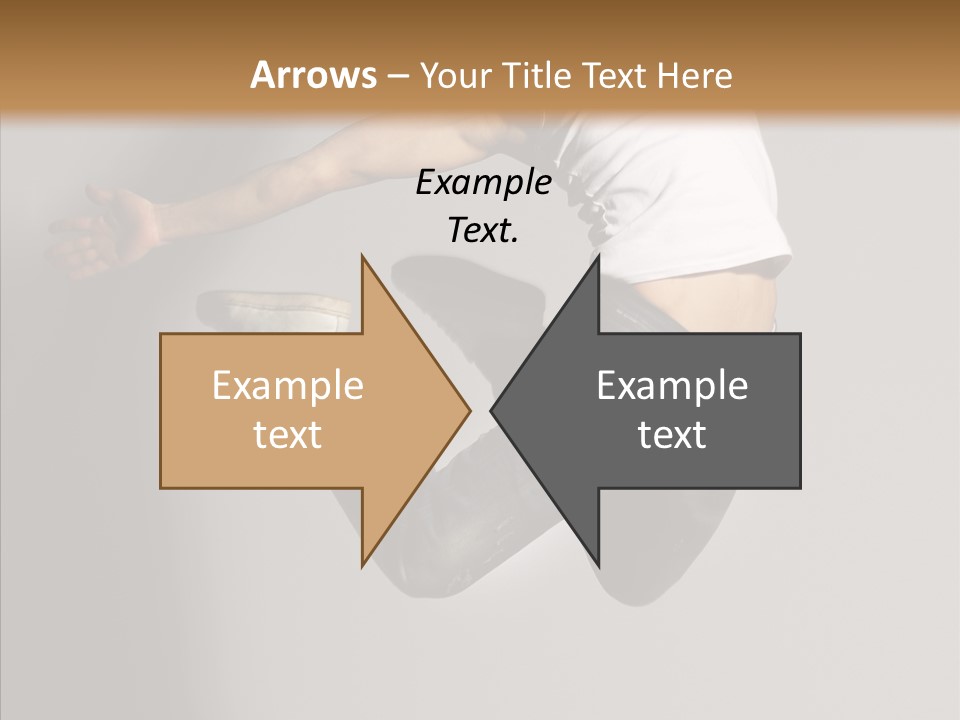 Young Beautiful Aerobics PowerPoint Template