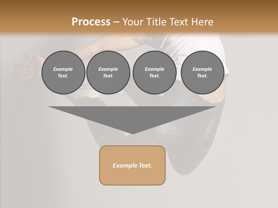 Young Beautiful Aerobics PowerPoint Template