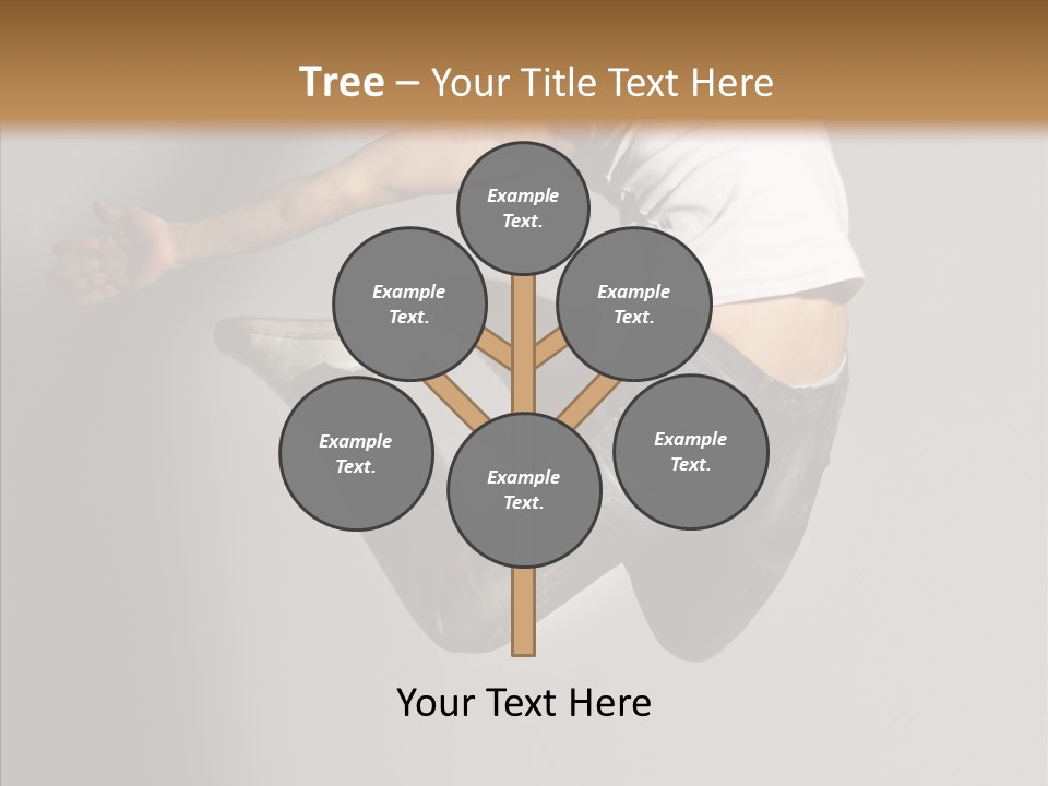 Young Beautiful Aerobics PowerPoint Template