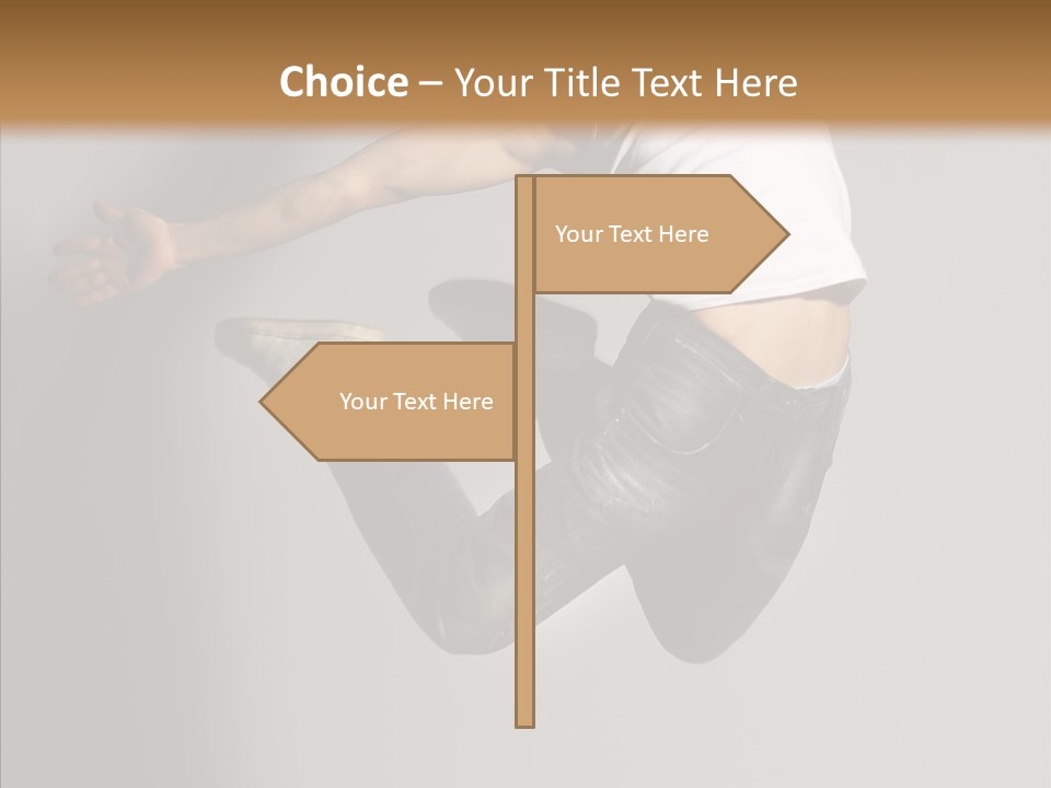 Young Beautiful Aerobics PowerPoint Template