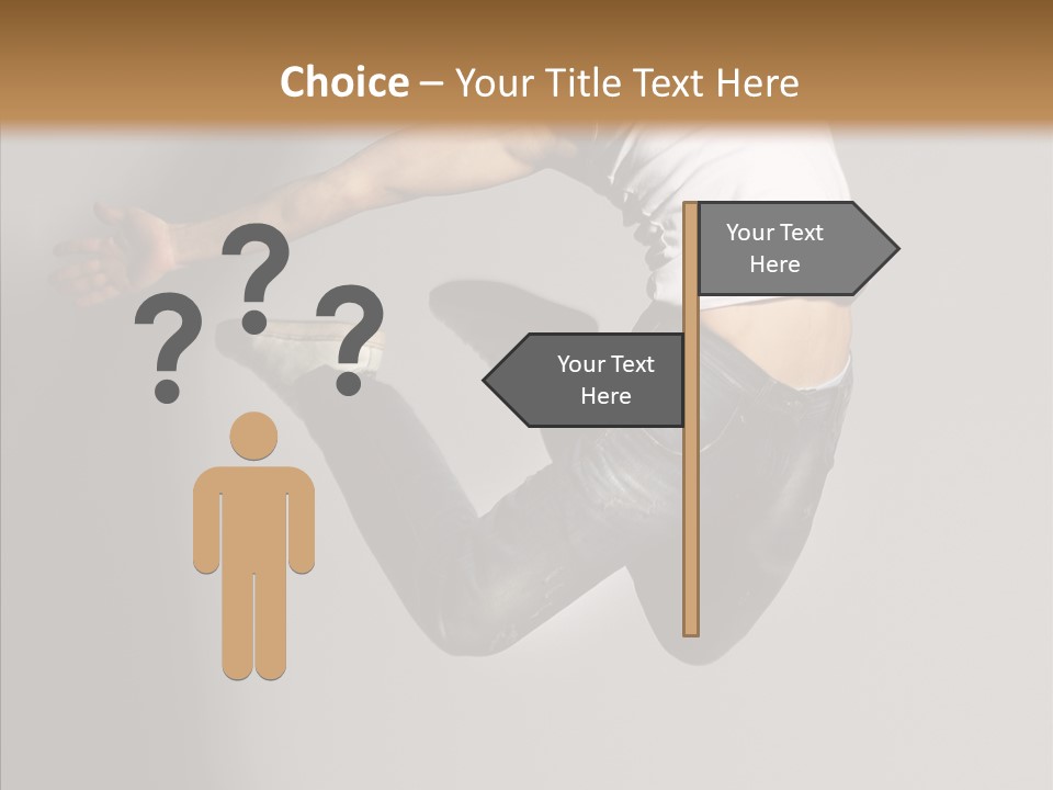 Young Beautiful Aerobics PowerPoint Template