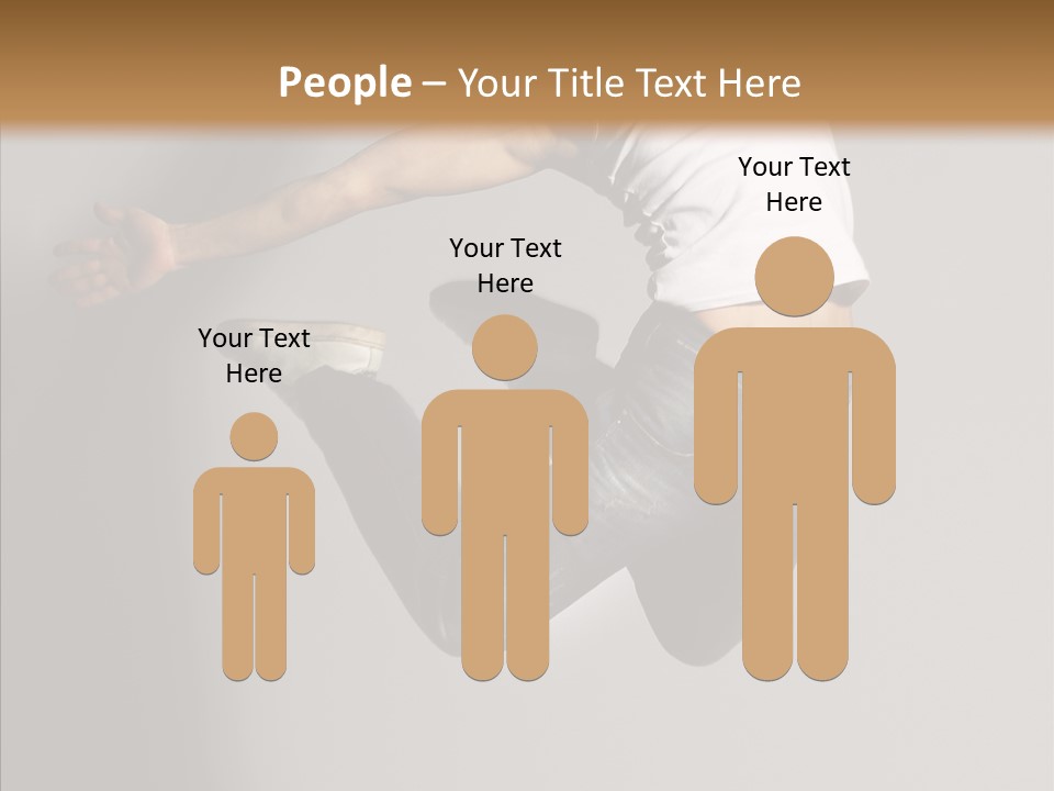 Young Beautiful Aerobics PowerPoint Template