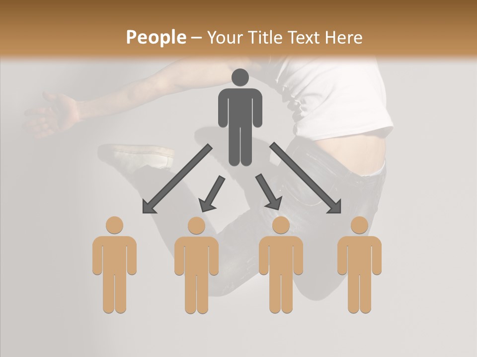 Young Beautiful Aerobics PowerPoint Template