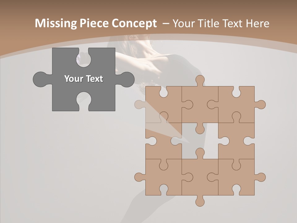 Gymnastic Hop Performer PowerPoint Template