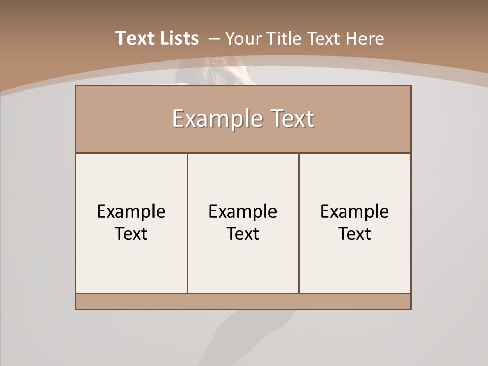 Gymnastic Hop Performer PowerPoint Template