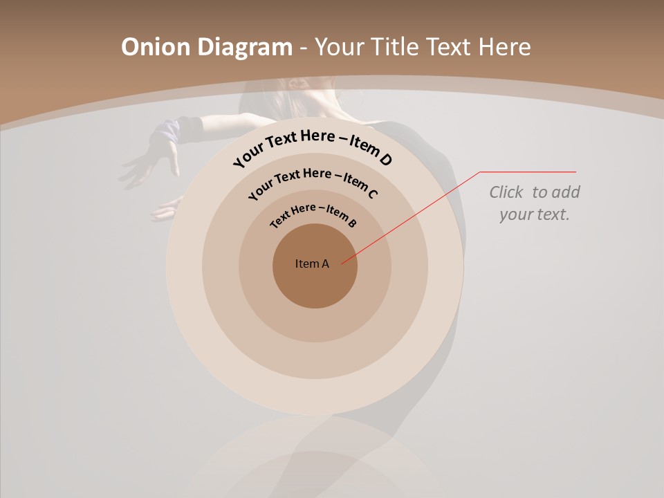 Gymnastic Hop Performer PowerPoint Template