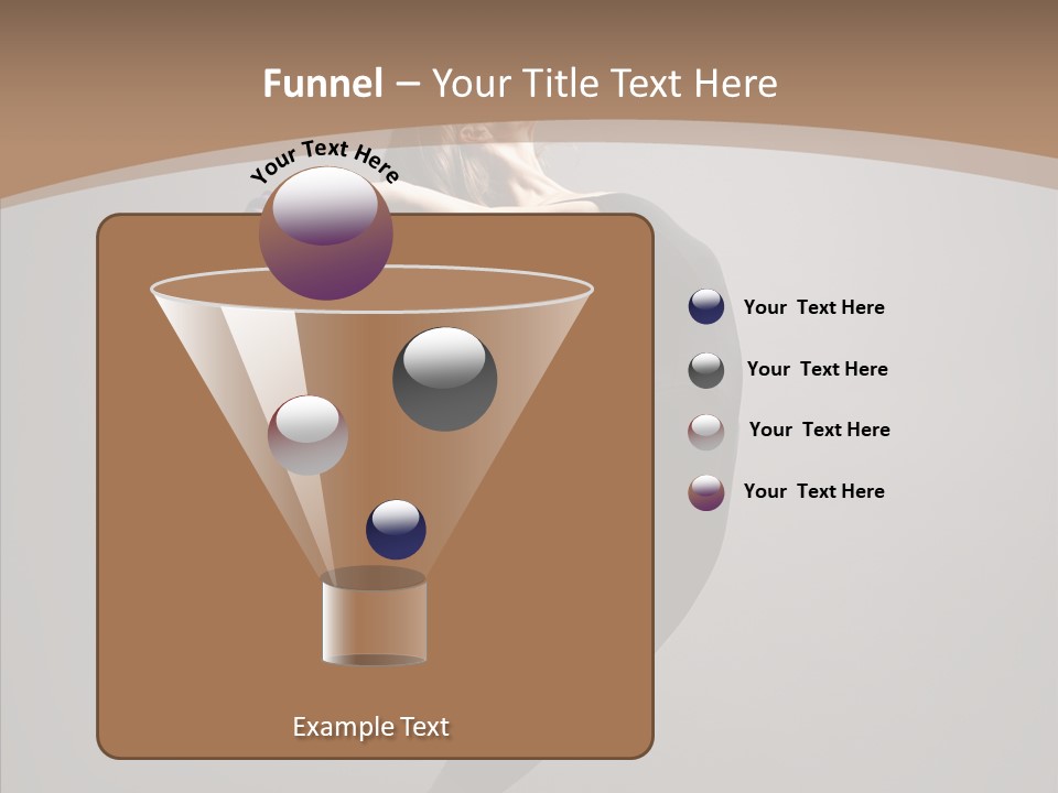 Gymnastic Hop Performer PowerPoint Template