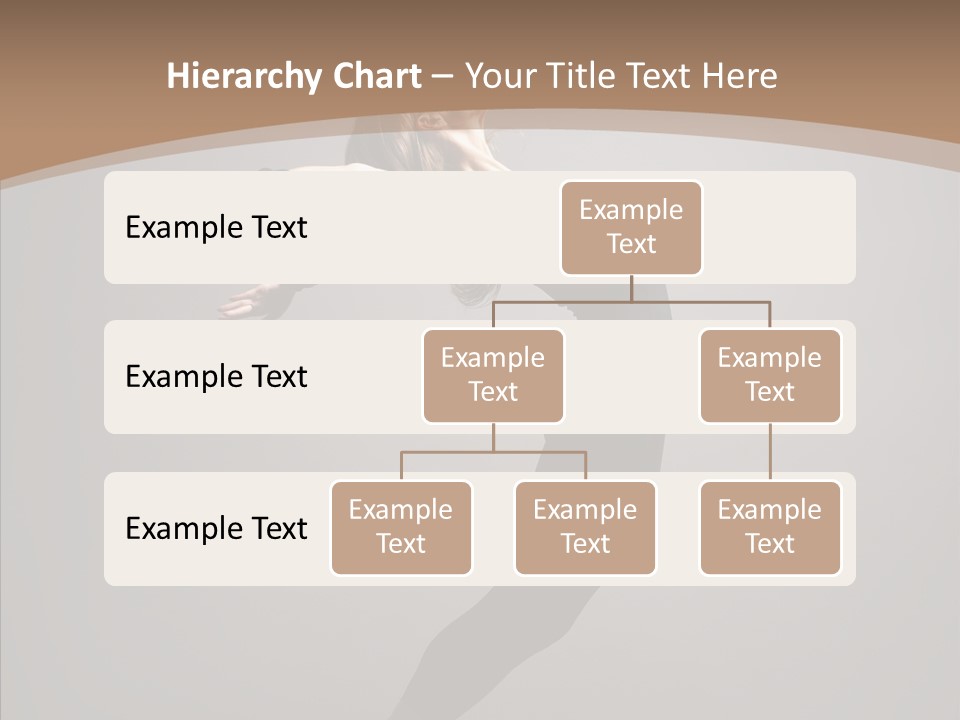 Gymnastic Hop Performer PowerPoint Template