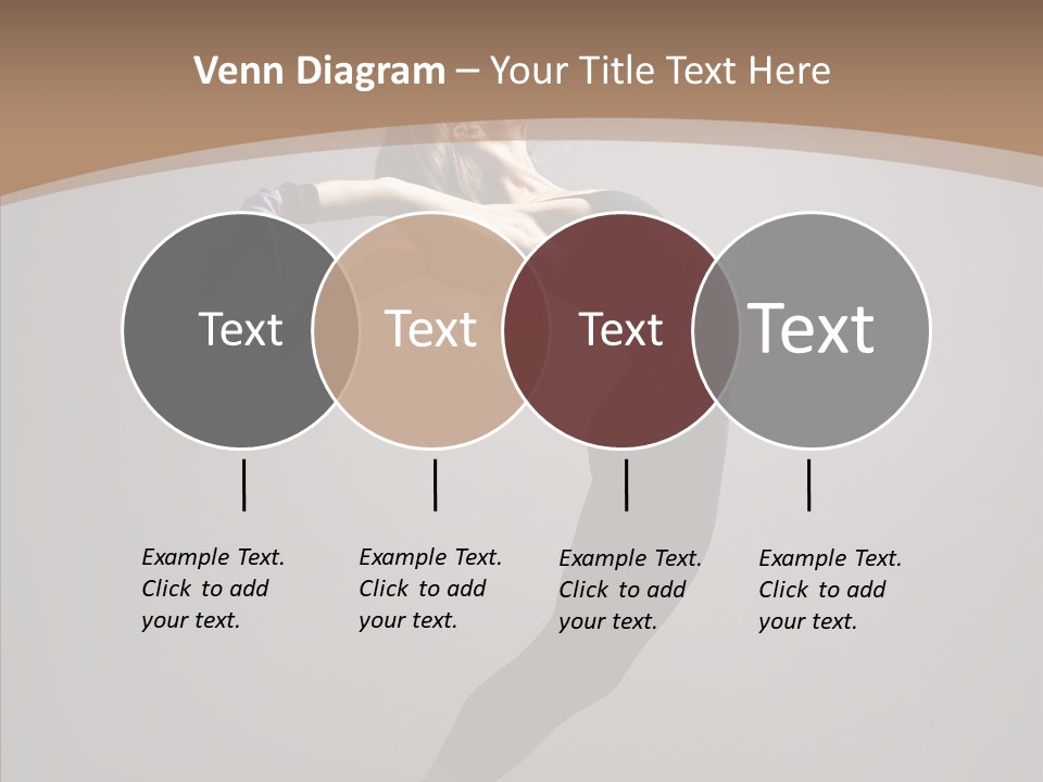 Gymnastic Hop Performer PowerPoint Template