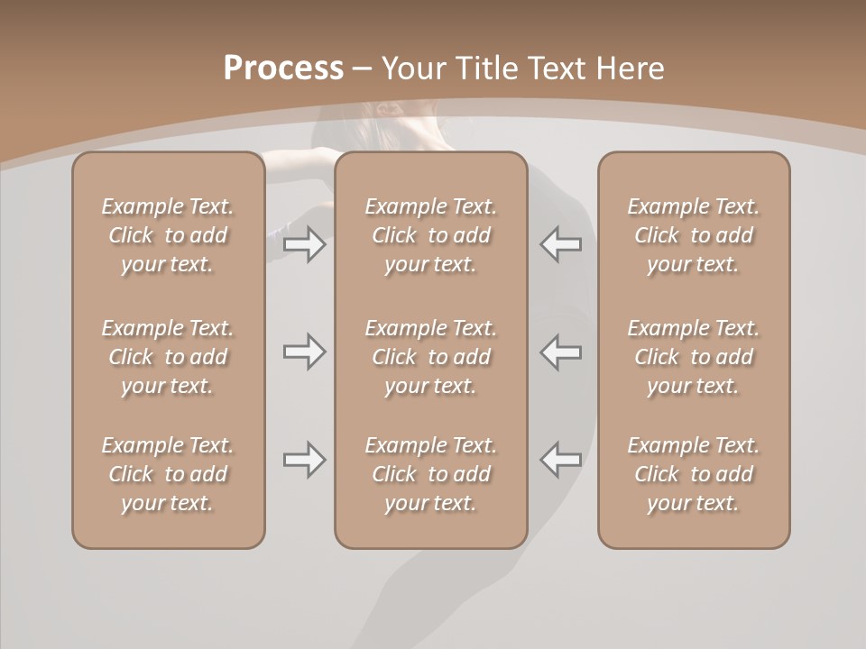Gymnastic Hop Performer PowerPoint Template